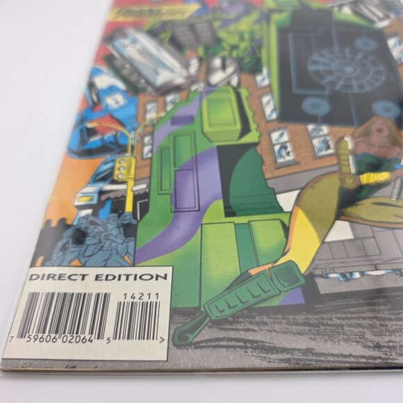 1993 Marvel Comics G.I. Joe Snake Eyes & Transformers Generation‎ 2 Comic Book - Picture 2 of 4